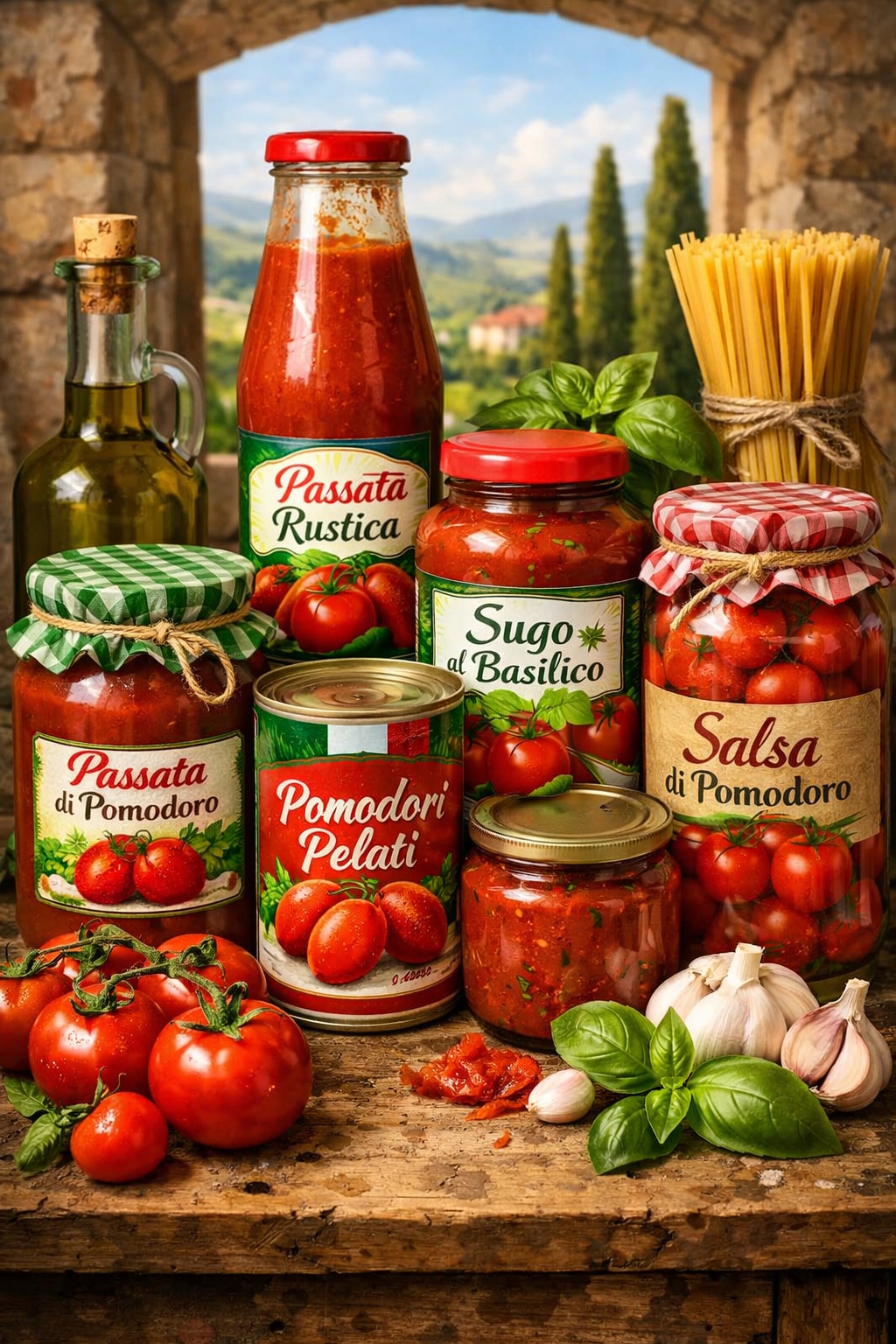 Molhos e Conservas Italianos